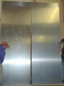 large aluminum pivot doors metal pivot doors lightweight stronger than steel